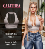 CALITHEA . Ophelia . Top . White