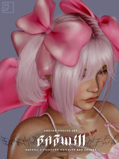 [ badwill ] Madoka Ribbons Set - Unrigged DEMO