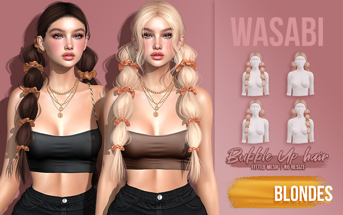 Wasabi // Bubble Up Hair - Blondes