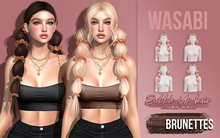 Wasabi // Bubble Up Hair - Brunettes