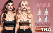 Wasabi // Bubble Up Hair - Redheads