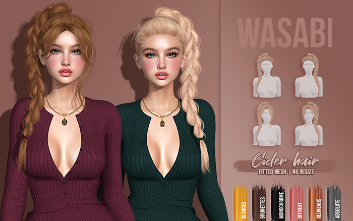 Wasabi // Cider Hair - Absolute Pack