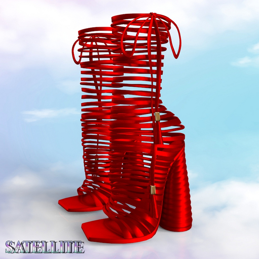 Red Frame Heels Legacy