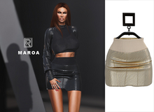 RAPTURE-Skirt Maroa-Birch