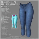 Freedom in Art - Full Perm Pants 15