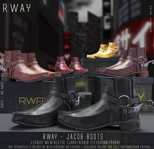 RWAY - Jacob Boots Fatpack