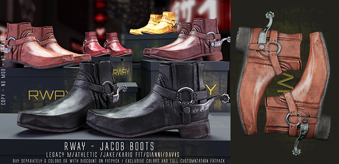 RWAY - Jacob Boots Chestnut