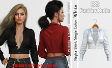 Top Nagisa White - Reborn, Waifu, Legacy, LaraX, PetiteX FashionNatic