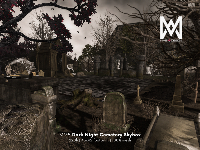 MM5 Dark Nights  - Cemetery Skybox 