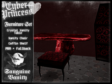 Cyber Princess. Sanguine Vanity Furniture Set