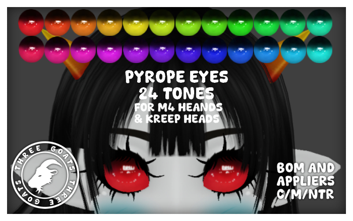[TG] Pyrope Eyes - M4 & BOM