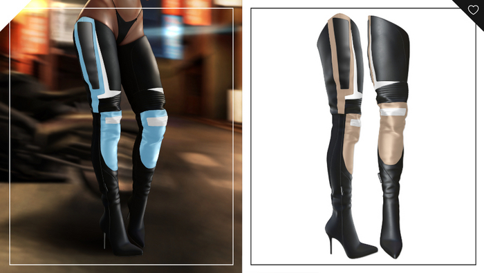 Havoc . Racer Boots . Cream