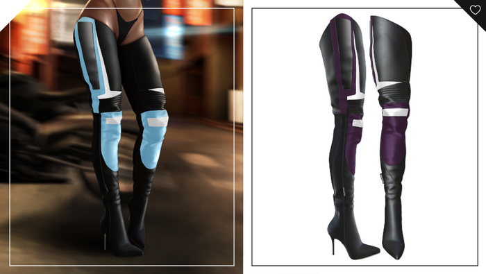 Havoc . Racer Boots . Plum