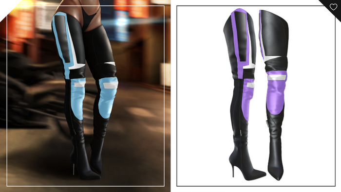 Havoc . Racer Boots . Purple