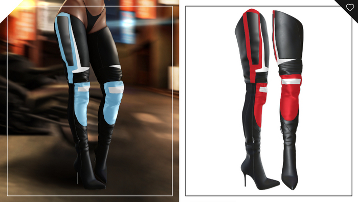 Havoc . Racer Boots . Red