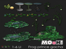 MOoH! Rock pond with waterfall 3LI RARE