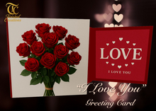 TC - "I love you" Greeting Card