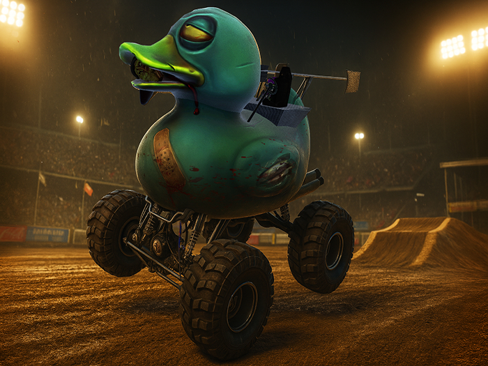 Zombie Quackers Rally Truck
