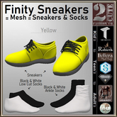 Finity Shoes and Socks [2cute] Yellow