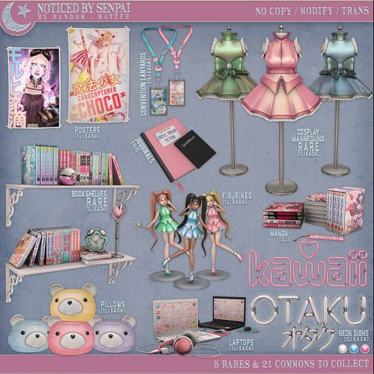 .random.Matter. - Noticed By Senpai - Mannequin [G] - RARE