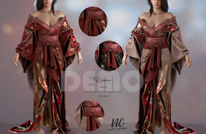 [NC] - DEMO Desire Kimono
