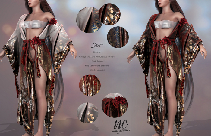 [NC] - FATPACK Lust Kimono