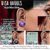 Risa Gauges Vintage Deluxe*Texture Change*