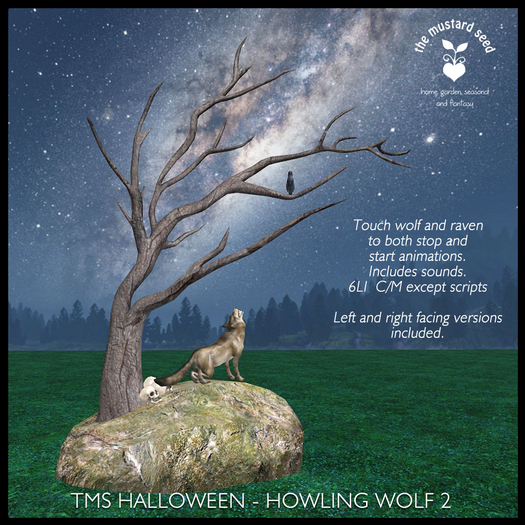 tms halloween - holwing wolf set 2*ADD*