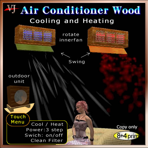 Air Conditioner Wood