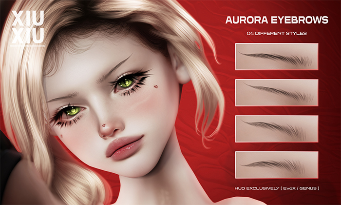 XiuXiu - Aurora eyebrows