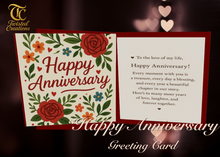 TC - Happy Anniversary Greeting Card