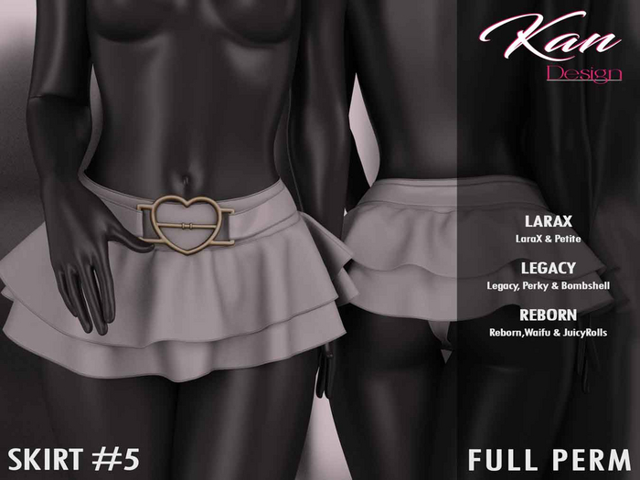 KANDESIGN - SKIRT #5 - FULL PERM