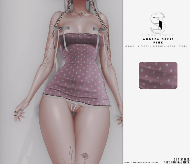 EUTHA - Andrea Dress PINK