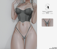 EUTHA - Paris Lingerie GREY