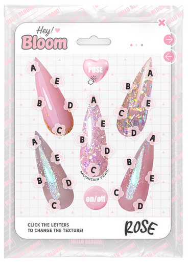 BLOOM - ROSE NAILS [MOUNTAIN PEAK] MAITREYA-LARAX