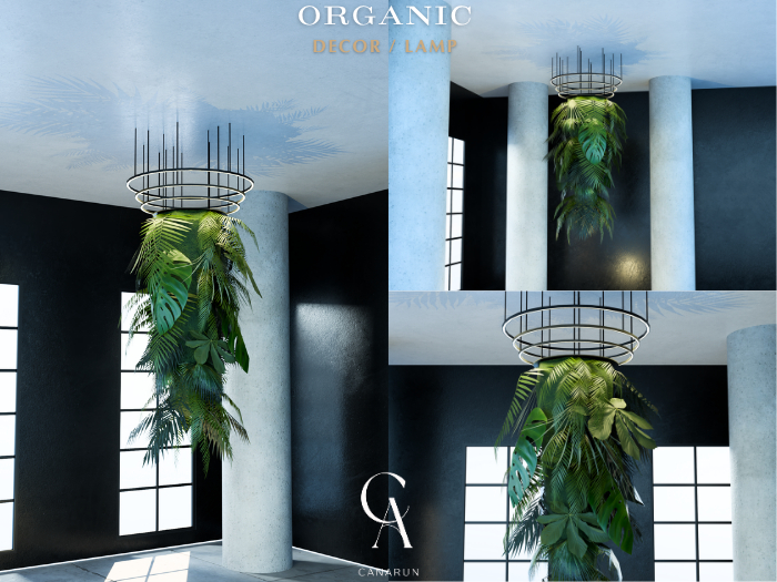 Organic Decor Lamp - CANARUN - (Rezzme)