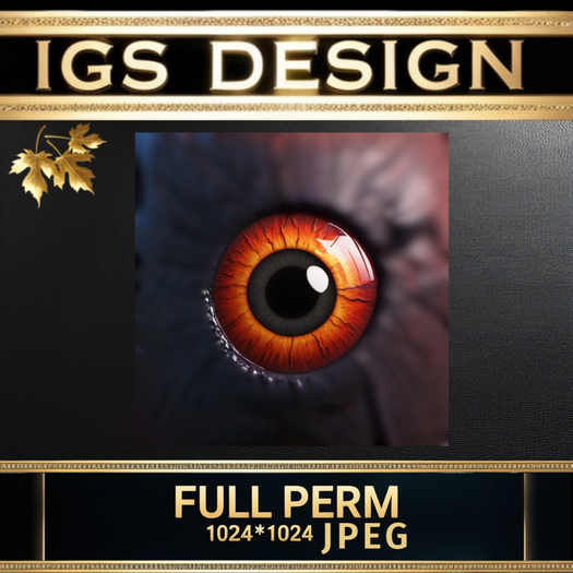 Full Perm Texture - Monster Eye