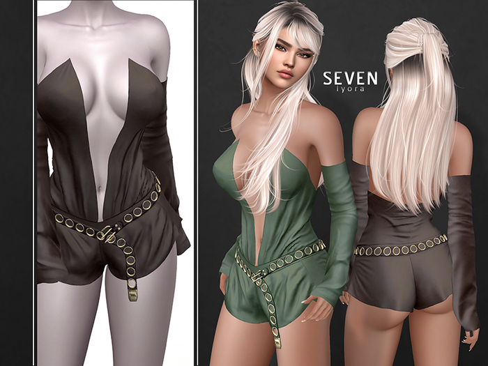 SEVEN - Lyora OUTFIT (brown)