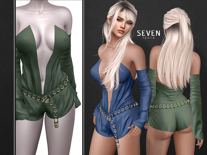 SEVEN - Lyora OUTFIT (green)