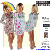 E&E Kestrel Dress Floral Medley v2