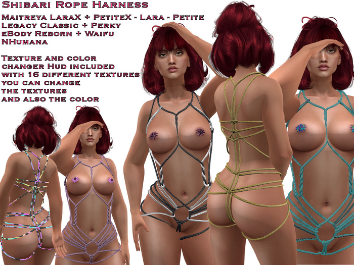 Shibari Rope Harness  (ADD)