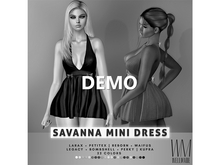 [WellMade] Savanna Mini Dress DEMO