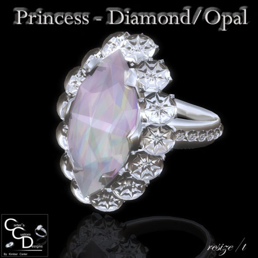 CCD - Diamond Opal Ring