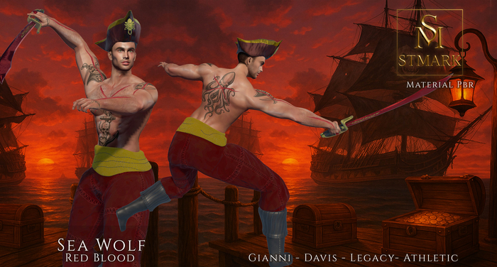 Sea Wolf Red Blood  (PBR)