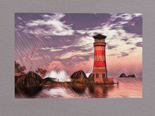 ~* Amour Boutique *~ Painting: Lovers Lighthouse - Sunset