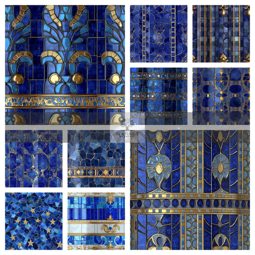 TB - THE BLUE BATHHOUSE - SEAMLESS