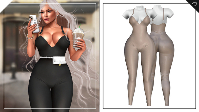 Havoc . Sunday Bodysuit . Rust