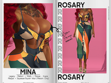 Rosary. Mina . Dress Sahara