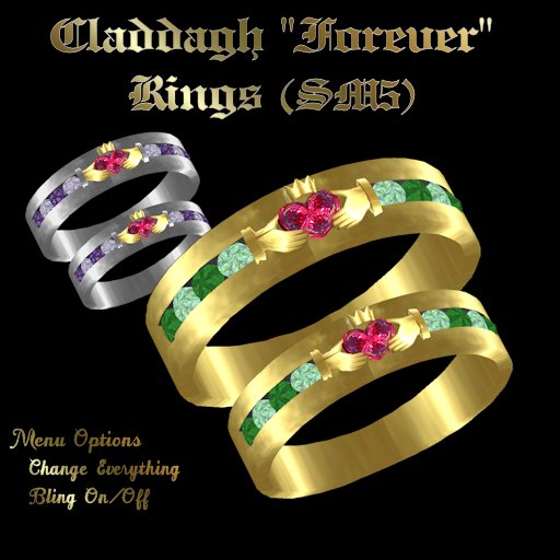 Claddagh "Forever" Rings (SM5)