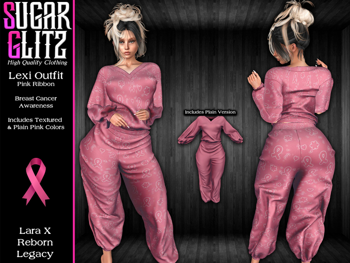 [SugarGlitz] Lexi Pink Ribbon Outfit
